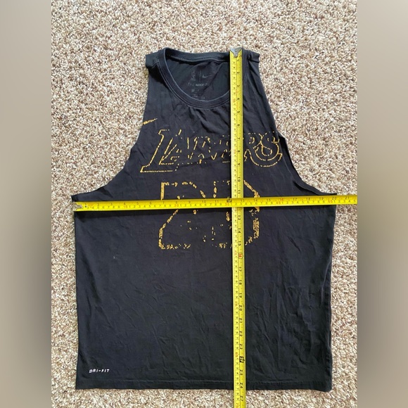 Los Angeles Lakers Icon Edition Nike Dri-FIT NBA Swingman Jersey Tank Top black - Picture 8 of 10